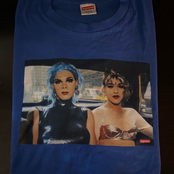 Supreme Tops - Supreme Nan Goldin Misty & Jimmy Paulette T-Shirt